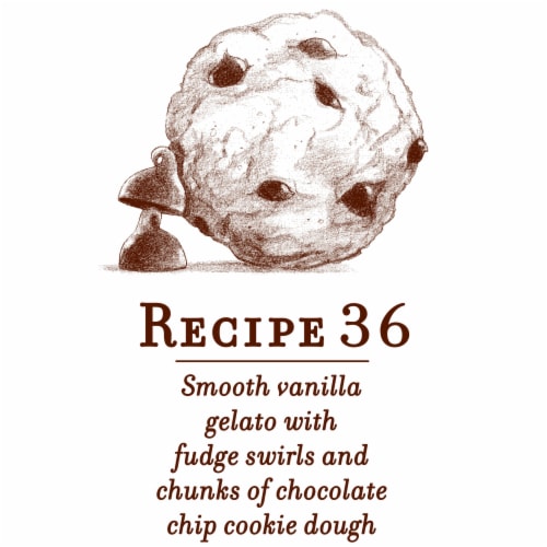 Talenti Chocolate Chip Cookie Dough Gelato Perspective: bottom