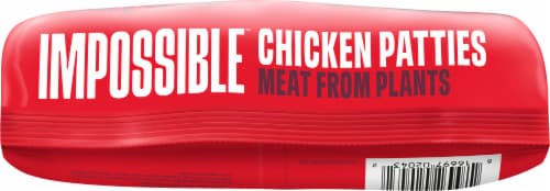 Impossible™ Plant Based Chicken Patties Perspective: bottom