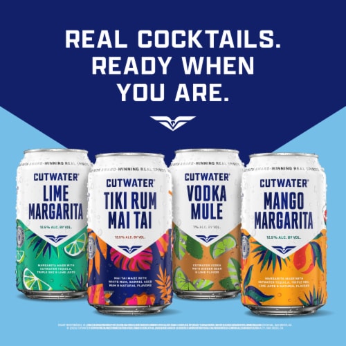 Cutwater Tequila Mango Margarita Perspective: bottom