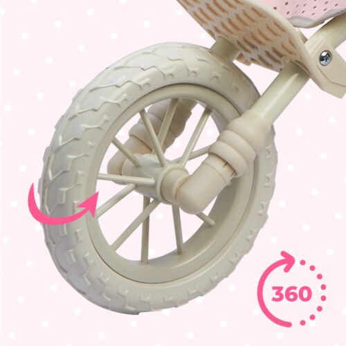 Pink Doll Jog Stroller