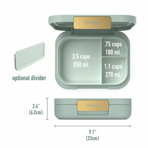 Bentgo® Modern Leak Proof Lunchbox Perspective: bottom