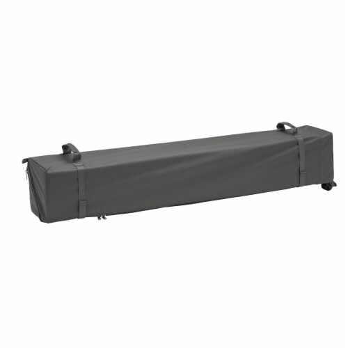 CORE Instant Canopy 10 x 10 Foot Outdoor Pop Up Shade Canopy Shelter Tent, Gray Perspective: bottom