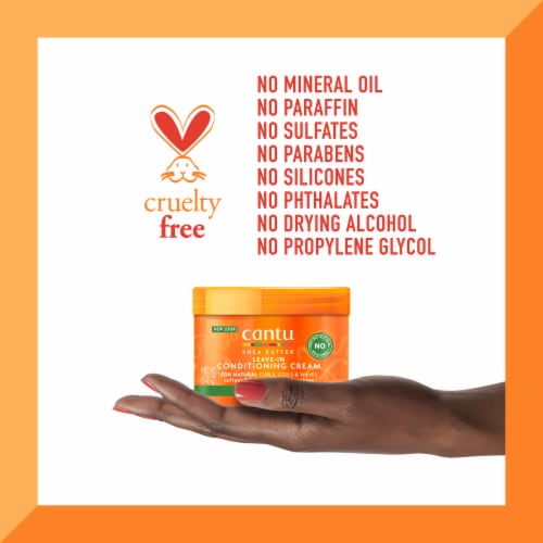 Cantu® Shea Butter Leave-In Conditioning Cream Perspective: bottom