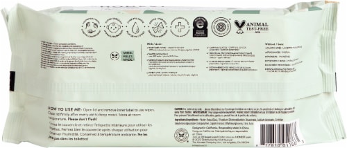 Honest® Fragrance Free Baby Wipes Perspective: bottom