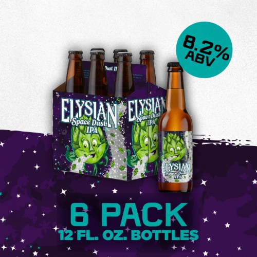 Elysian Brewing Company Space Dust IPA Beer Perspective: bottom