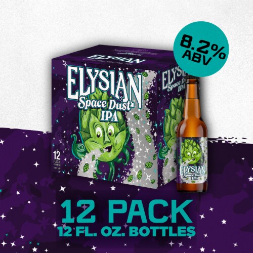 Elysian Space Dust Craft IPA Beer Perspective: bottom