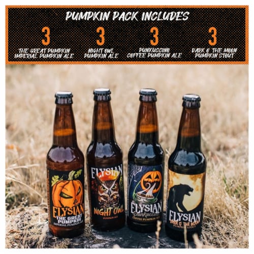 Elysian Brewing Company Pumpkin Pack Perspective: bottom