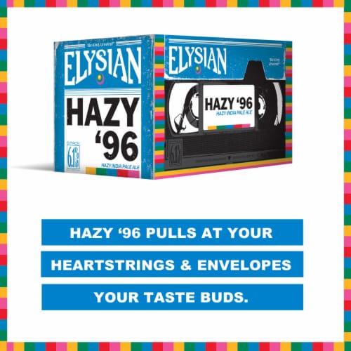 Elysian Hazy '96 Hazy IPA Perspective: bottom