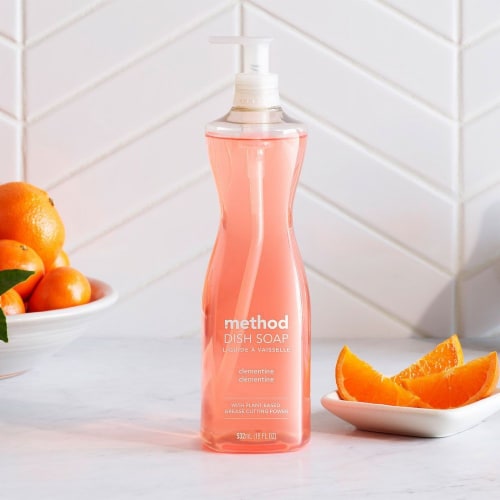 Method Clementine Dish Soap Perspective: bottom