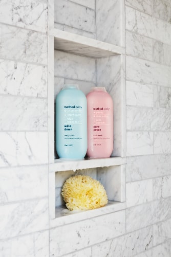 Method Body Wash, Simply Nourish, Made Without Parabens or Phthalates Perspective: bottom