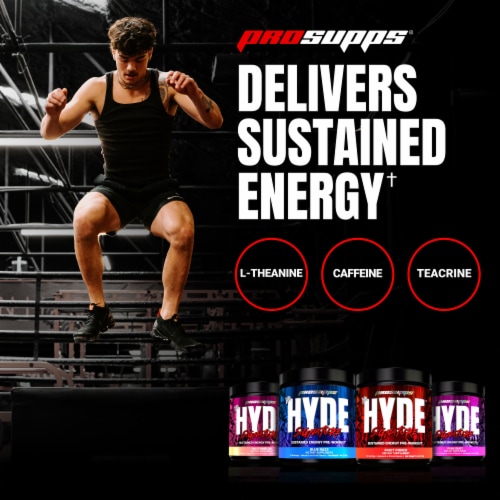 Pro Supps® Mr. Hyde® Blue Razz Popsicle Signature Pre-Workout Dietary Supplement Perspective: bottom