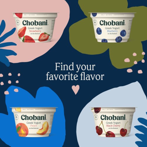 Chobani Greek Blended Watermelon Yogurt Perspective: bottom