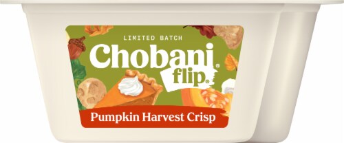 Chobani® Flip® Limited Batch Pumpkin Harvest Crisp Lowfat Greek Yogurt Cup Perspective: bottom