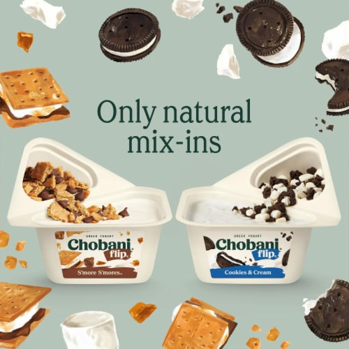 Chobani® Flip® Low-Fat Chocolate Rocky Road™ Greek Yogurt Perspective: bottom