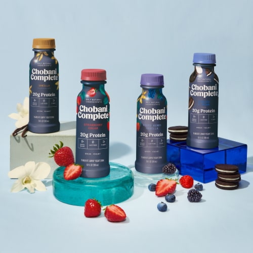 Chobani® Complete Strawberry Cream Advanced Nutrition Protein Greek Yogurt Shake Perspective: bottom