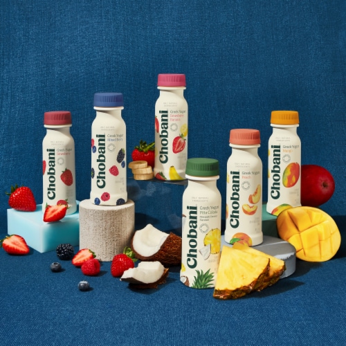 Chobani® Strawberry Low Fat Greek Yogurt Drink Perspective: bottom