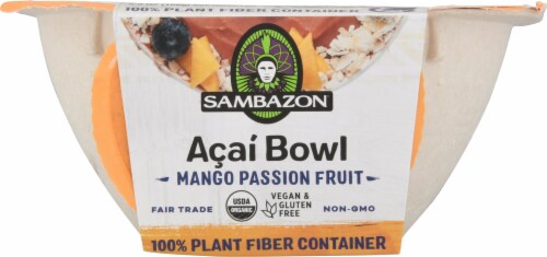 Sambazon Mango Passion Fruit Acai Bowl Perspective: bottom