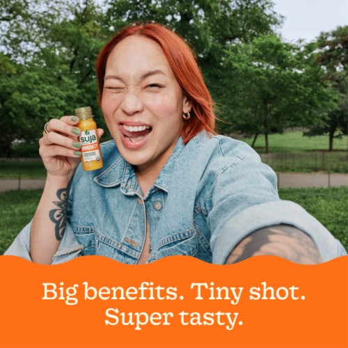 Suja Organic Energy​ Blueberry Lemon Shot Perspective: bottom