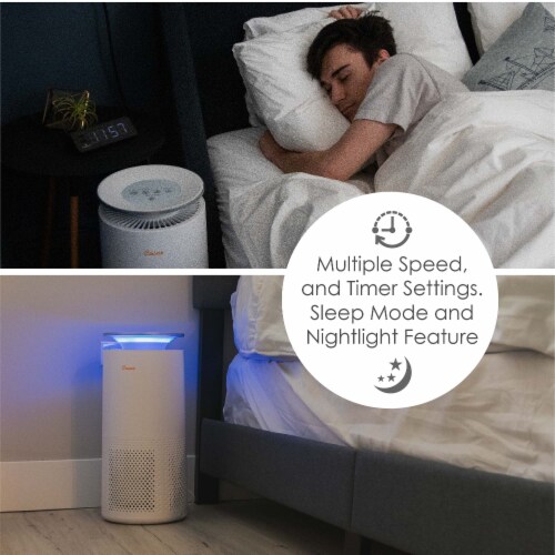 Crane True HEPA UV Air Purifier Perspective: bottom