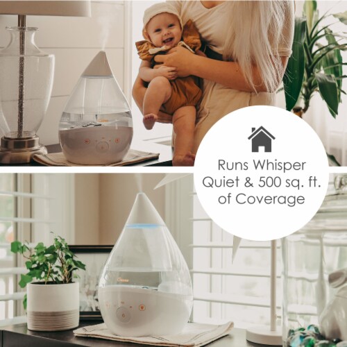 Crane Clear White Top Fill Drop Cool Mist Humidifier 1 Gal 1 gal Gerbes Super Markets