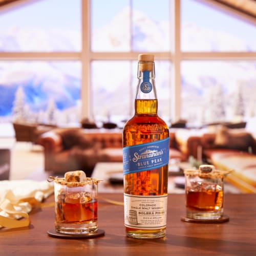 Stranahan’s Blue Peak American Whiskey Perspective: bottom