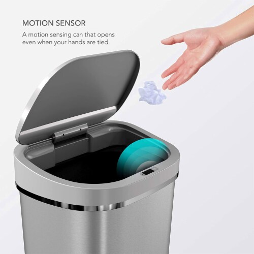 Nine Stars Trash Can - Automatic Trash Can - Motion Sensor