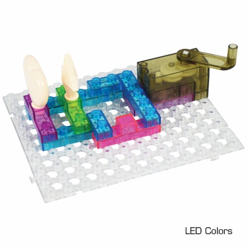 E-Blox Circuit Blox Board Building Blocks Perspective: bottom