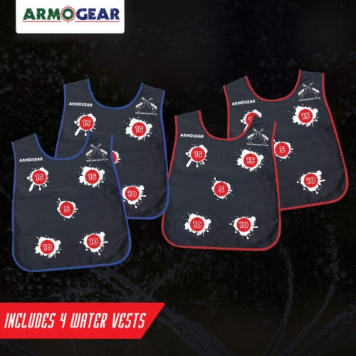 ArmoGear 2 Pack Vests & Water Guns | Summer Outdoor Toy for Kids Perspective: bottom