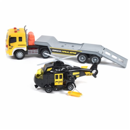 Sunny Days Maxx Action Long Hauler with Helicopter Perspective: bottom