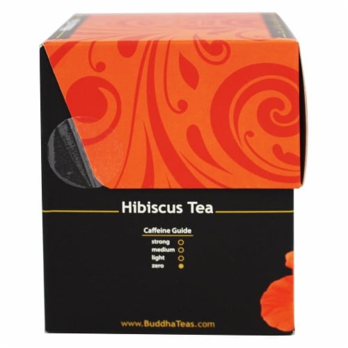 Buddha Teas Organic Hibiscus Tea Perspective: bottom