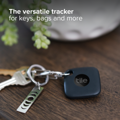 Tile Mate Item Tracker - Black Perspective: bottom