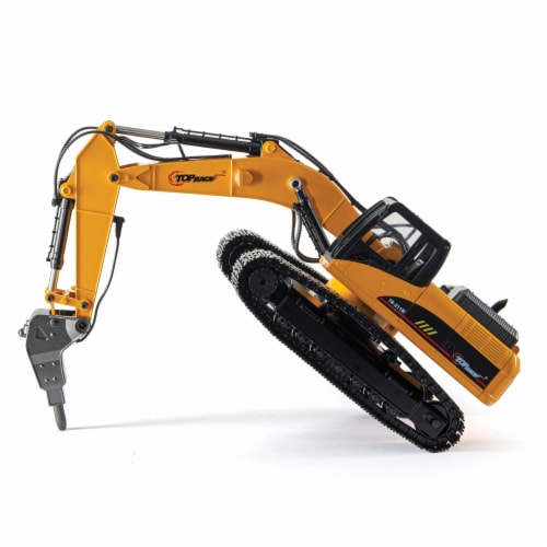 Top Race TR 211M 23 Channel RC Excavator V4 Metal Tractor w Smoke 13.58 H 22.76 L 8.19 W Baker s