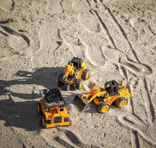 新品未開封】ラジコン はたらく車 作業者 7077 GRAB TRUCK FOUR