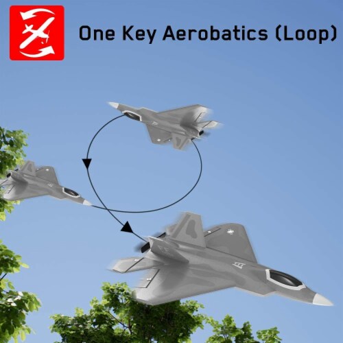 Top Race F-22 Raptor RC Jet - 300+ ft Range, 4 Ch, 6 Axis Top Race F-22 Raptor RC Jet - 300+ ft Range, 4 Ch, 6 Axis