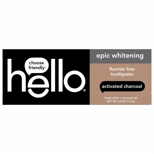 hello Epic Whitening Charcoal Fluoride Free Toothpaste in Fresh Mint Perspective: bottom