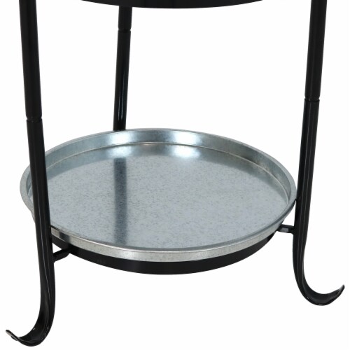 Sunnydaze Pebbled Stainless Steel Ice Bucket Cooler with Stand and Tray, 24 Fry’s Food Stores