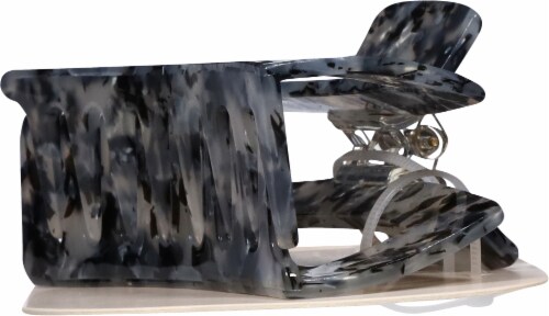 Kitsch Recycled Jumbo Plastic Claw Clip Perspective: bottom
