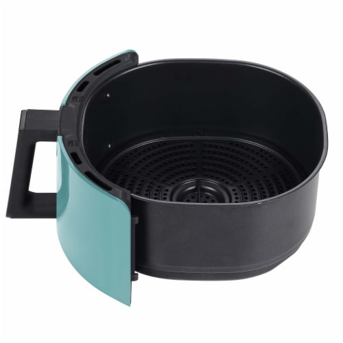 GoWISE USA 7-Quart Electric Air Fryer with Dehydrator, Mint/Silver Perspective: bottom