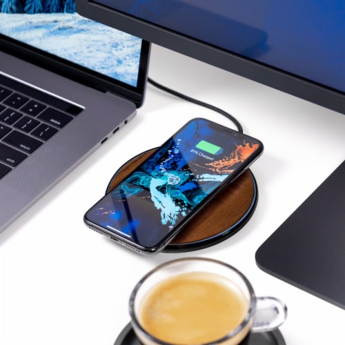 Numi Power Pad Wireless Charging Phone Pad Perspective: bottom