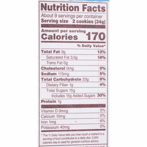 Back to Nature Double Creme Cookies Box Perspective: bottom