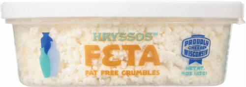Kryssos™ Fat Free Feta Cheese Crumbles Perspective: bottom