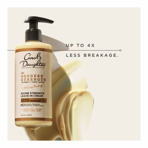 Carol's Daughter Goddess Strength Leave in Conditioner Cream For Weak, Breakage Prone Hair Perspective: bottom