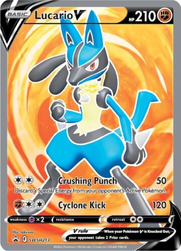 Pokemon: Lucario VSTAR Premium Collection Perspective: bottom