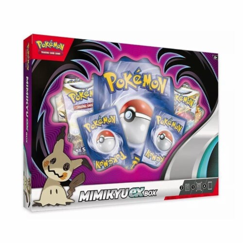 Pokemon™ Mimikyu Ex Box Trading Card Game Perspective: bottom