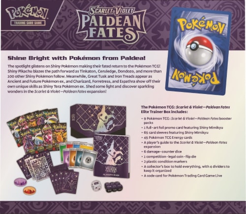 Pokemon Trading Card Game: SV4.5 Paldean Fates Elite Trainer Perspective: bottom