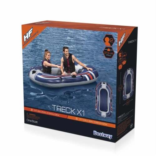 Bestway Hydro Force Treck Raft Boat Perspective: bottom
