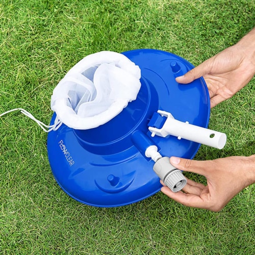 Bestway 58657E-BW Flowclear High Power AquaSuction Pool and Leaf Vacuum with Bag Perspective: bottom