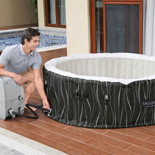 Bestway SaluSpa Hollywood EnergySense Luxe AirJet Inflatable Hot Tub