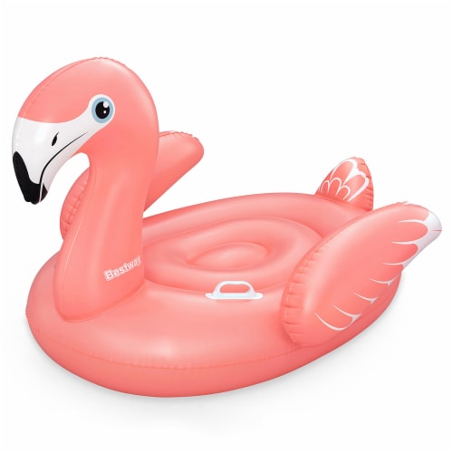 Bestway Fancy Flamingo 54-Inch Ride-On Inflatable Pool Toy Perspective: bottom