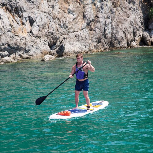 Bestway Hydro-Force Cap SUP Inflatable White Paddle Board, 1 ct